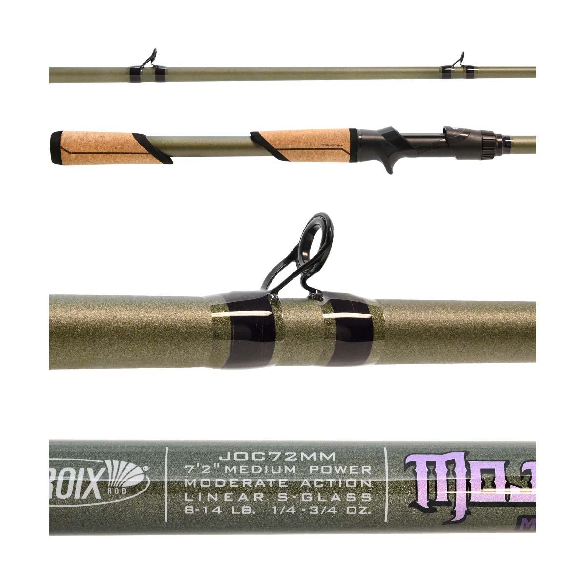 St. Croix Mojo Bass Trigon Glass JOC72MM 7'2